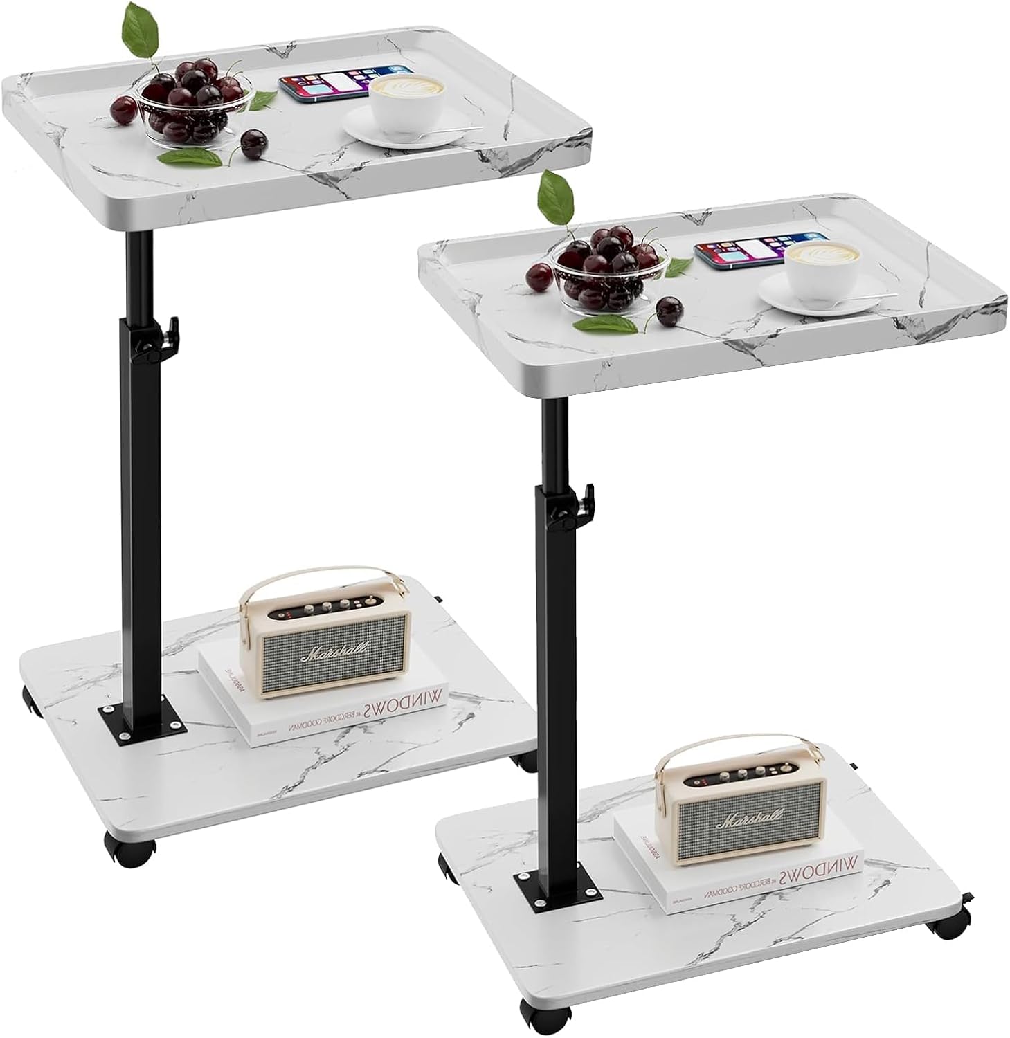 XNSDXV™ Adjustable Rolling Side Table