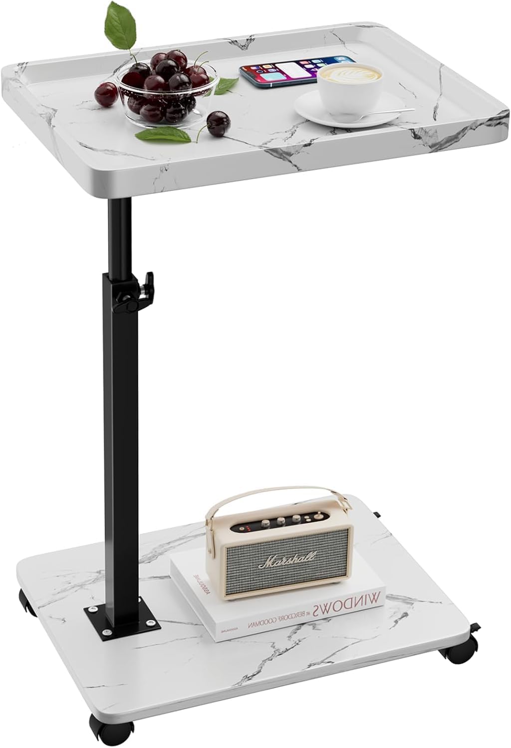 XNSDXV™ Adjustable Rolling Side Table
