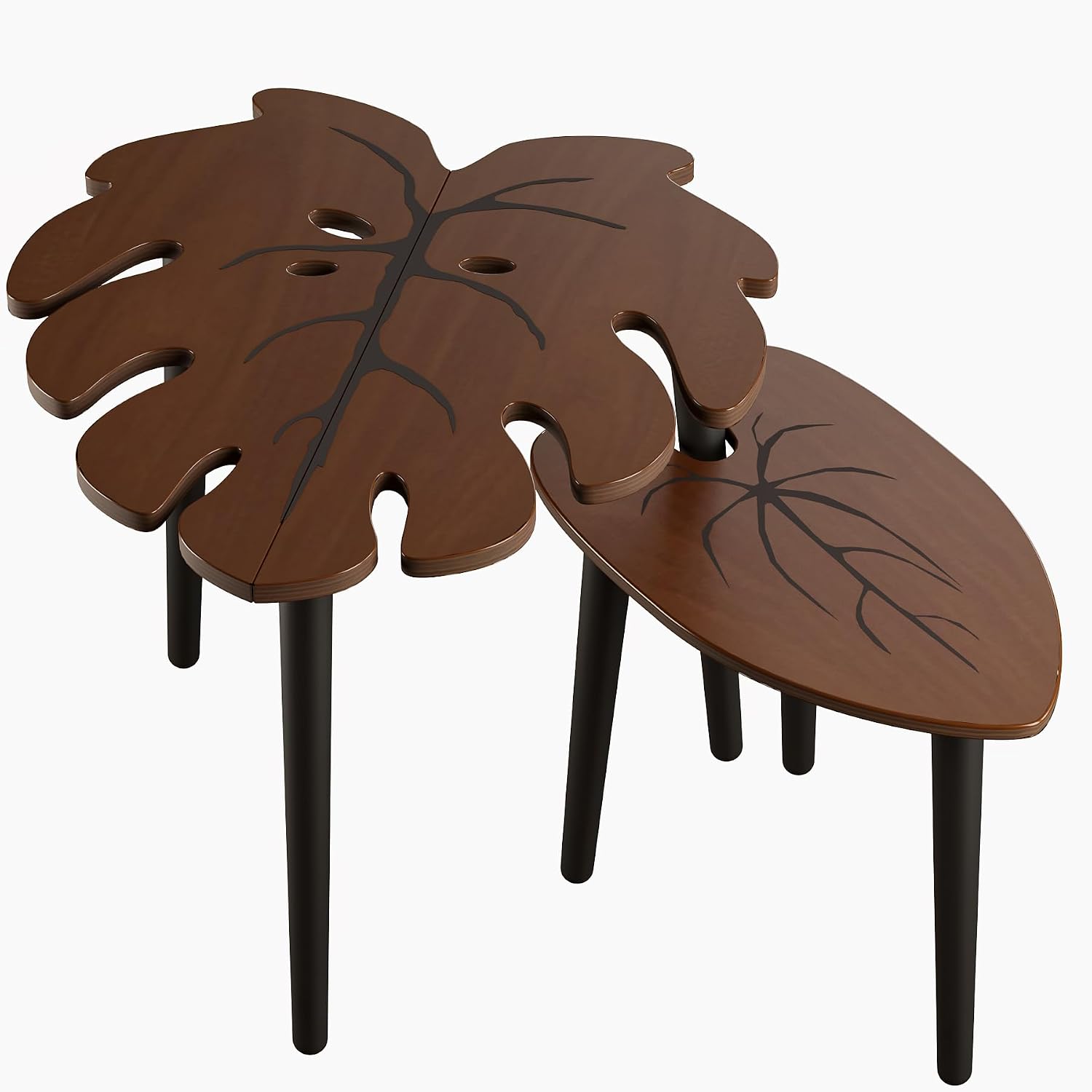 BAMEOS™ Monstera Nesting Tables