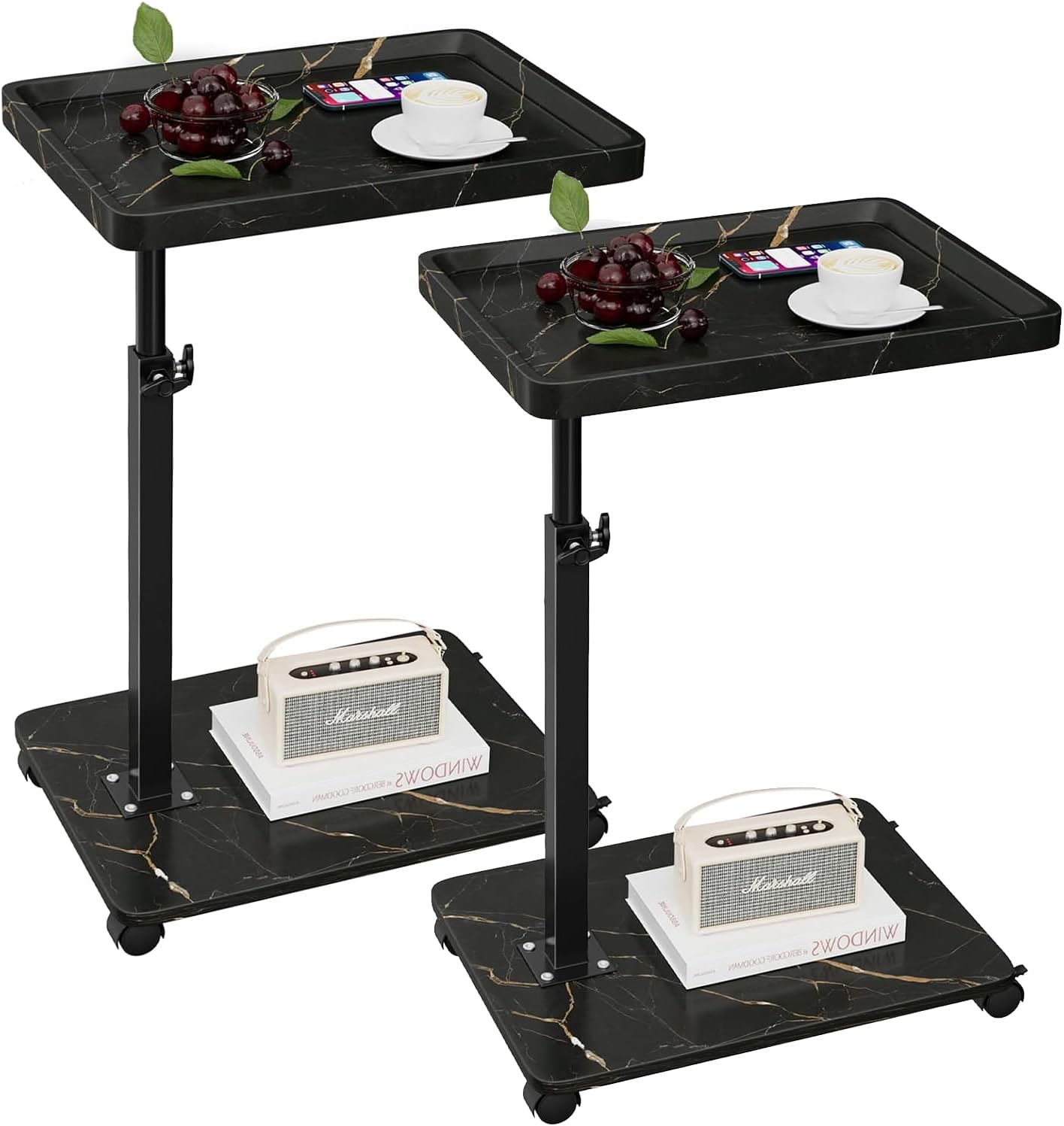 XNSDXV™ Adjustable Rolling Side Table