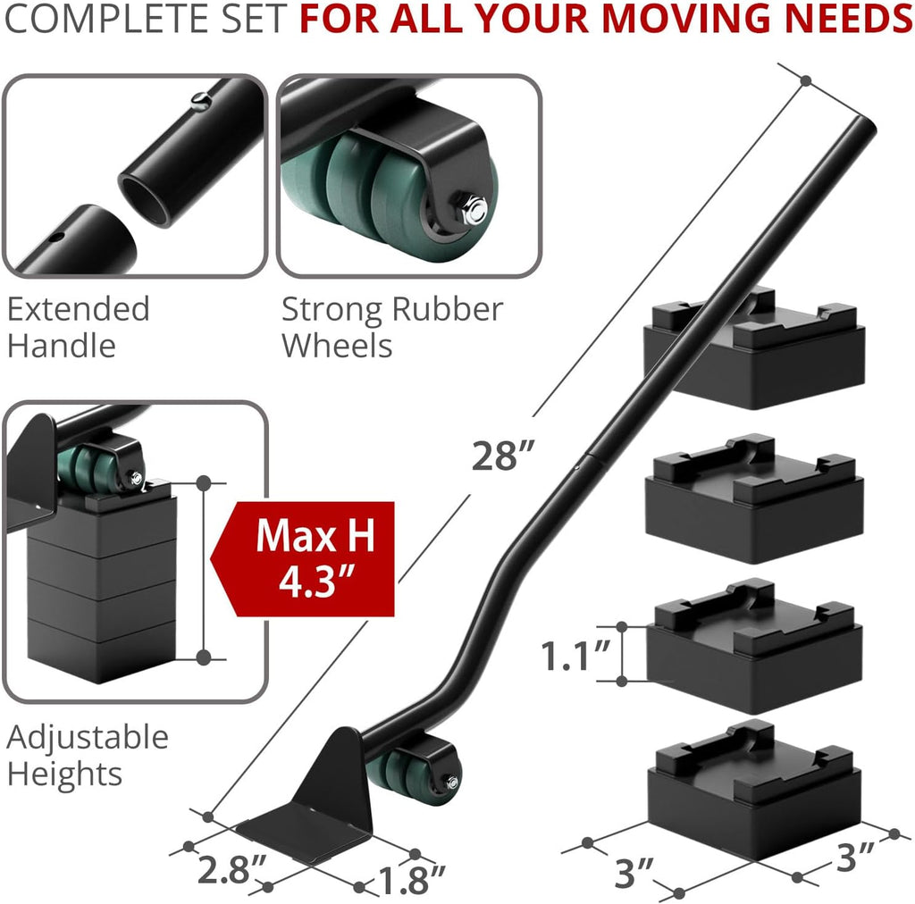 X-PROTECTOR™ Furniture Jack & Lifter Set