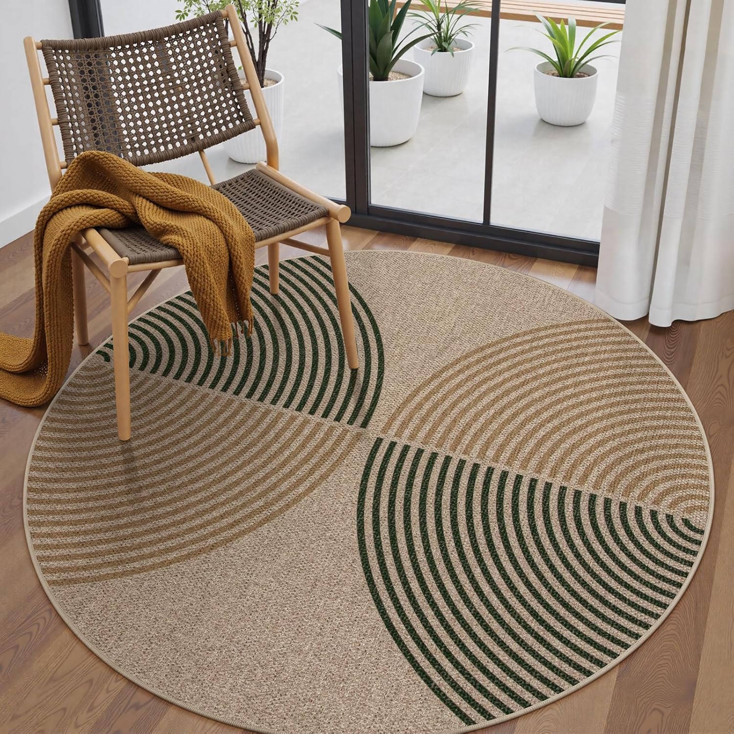 LAHOME™ Modern Rainbow Runner Rug