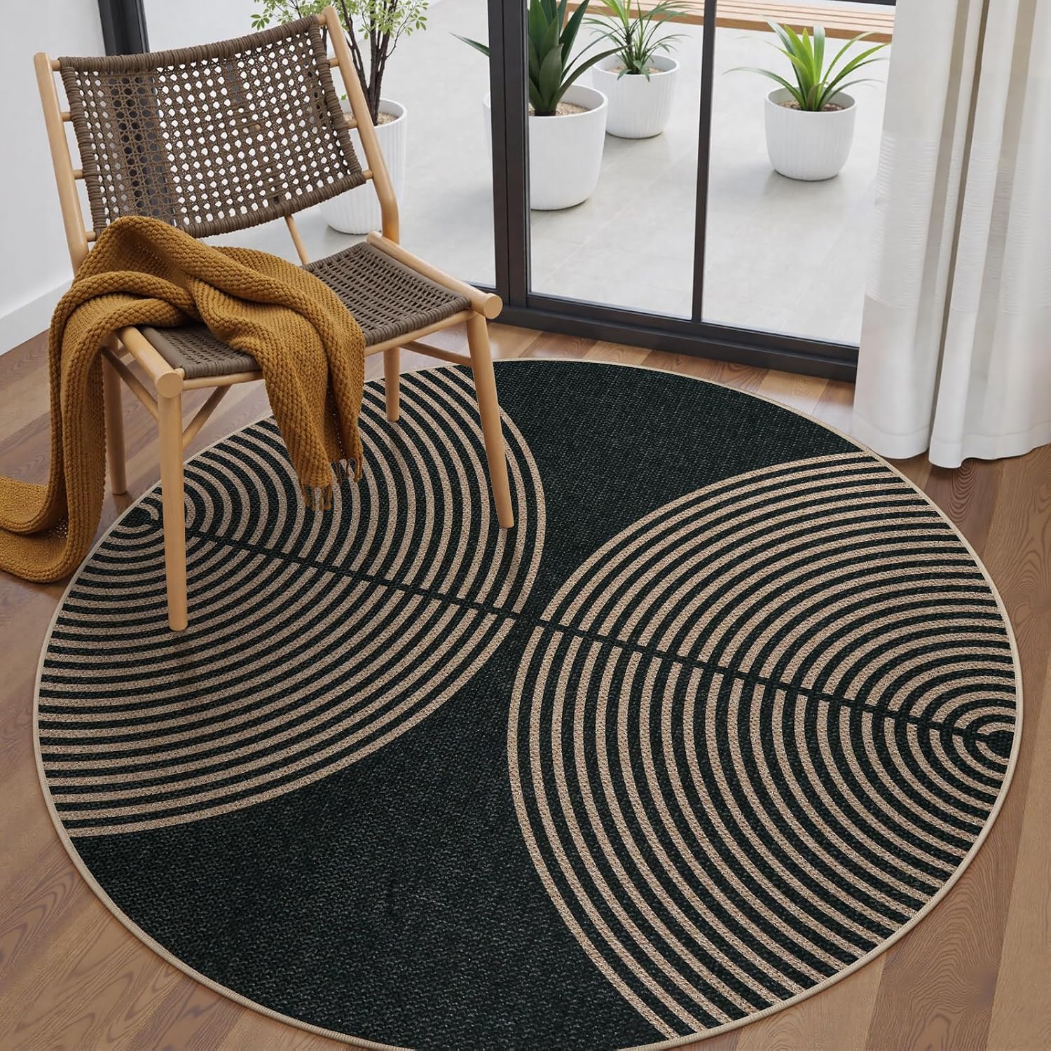 LAHOME™ Modern Rainbow Runner Rug
