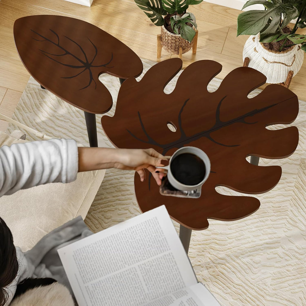 BAMEOS™ Monstera Nesting Tables