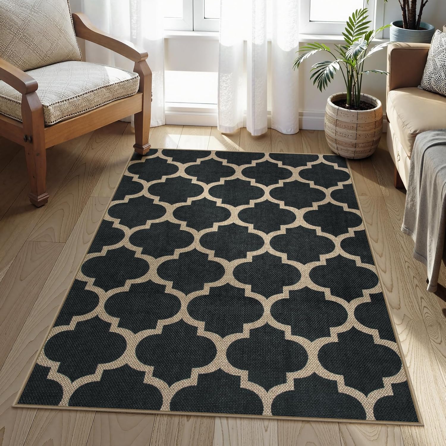 LAHOME™ Modern Rainbow Runner Rug