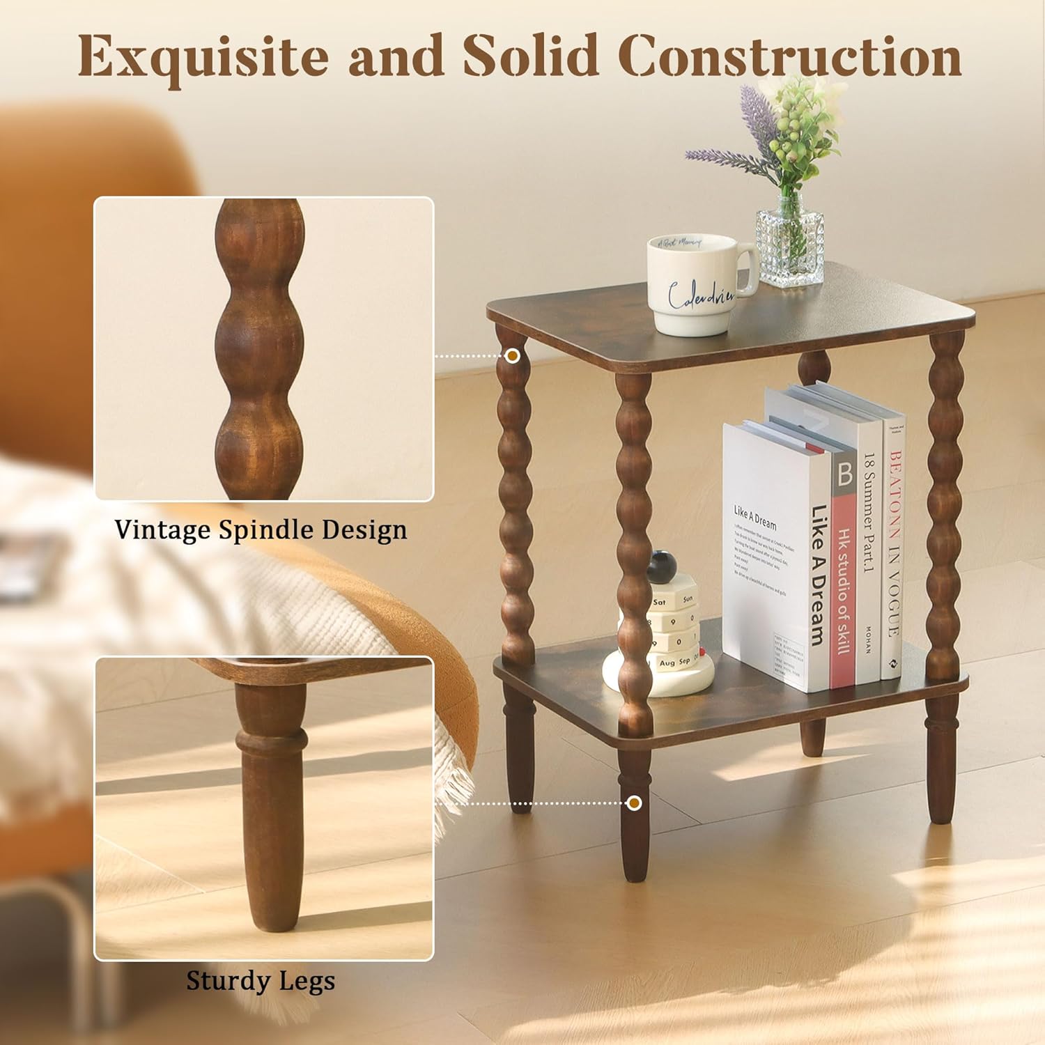 FULTYLE™ 2-Tier Side Table