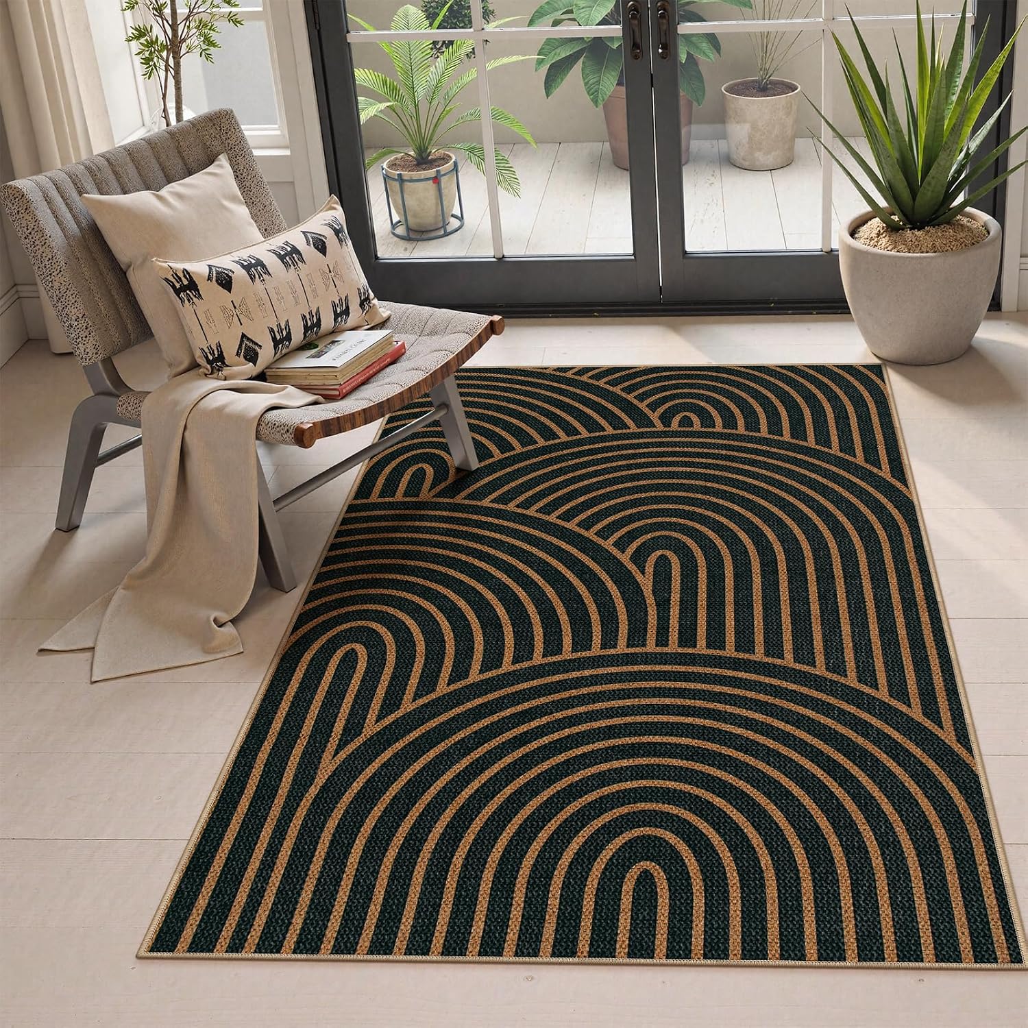LAHOME™ Modern Rainbow Runner Rug