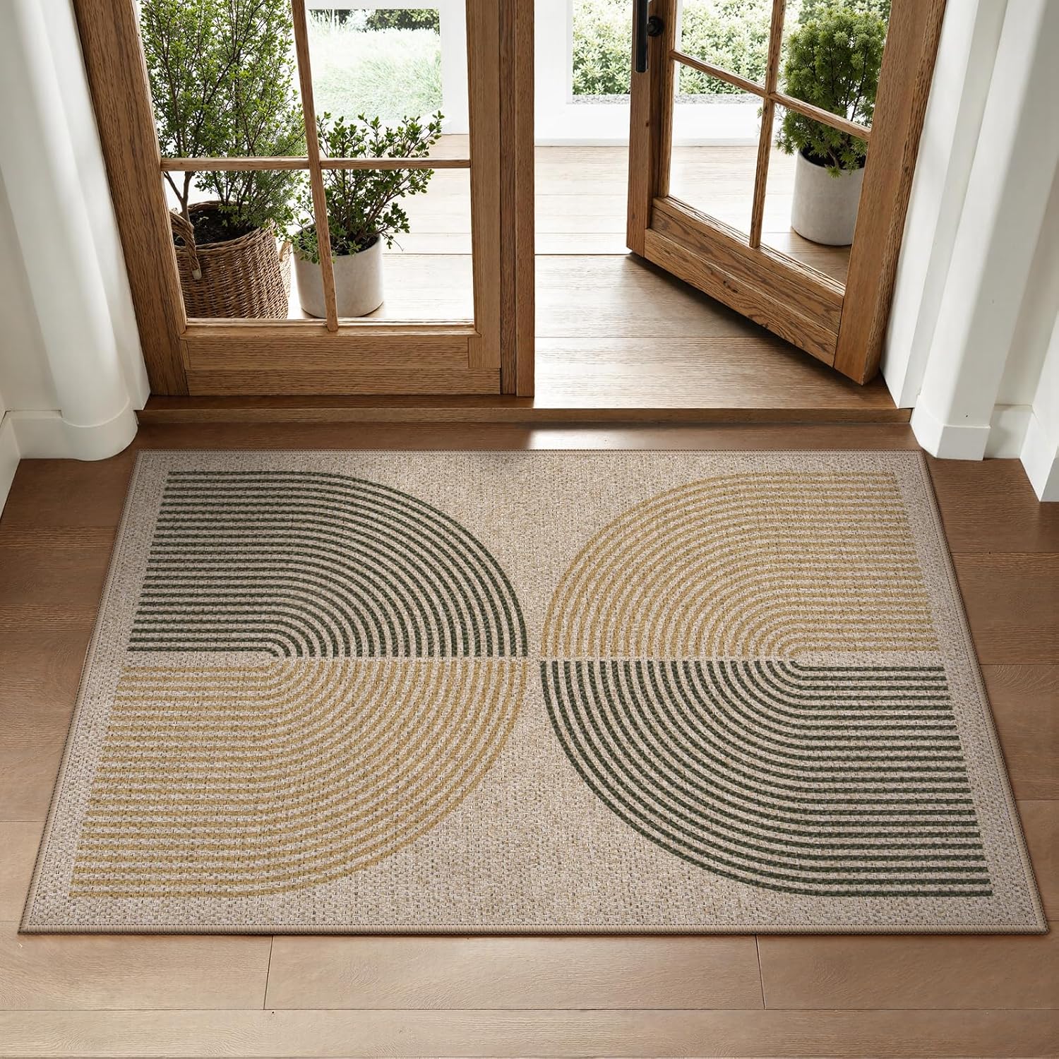 LAHOME™ Modern Rainbow Runner Rug