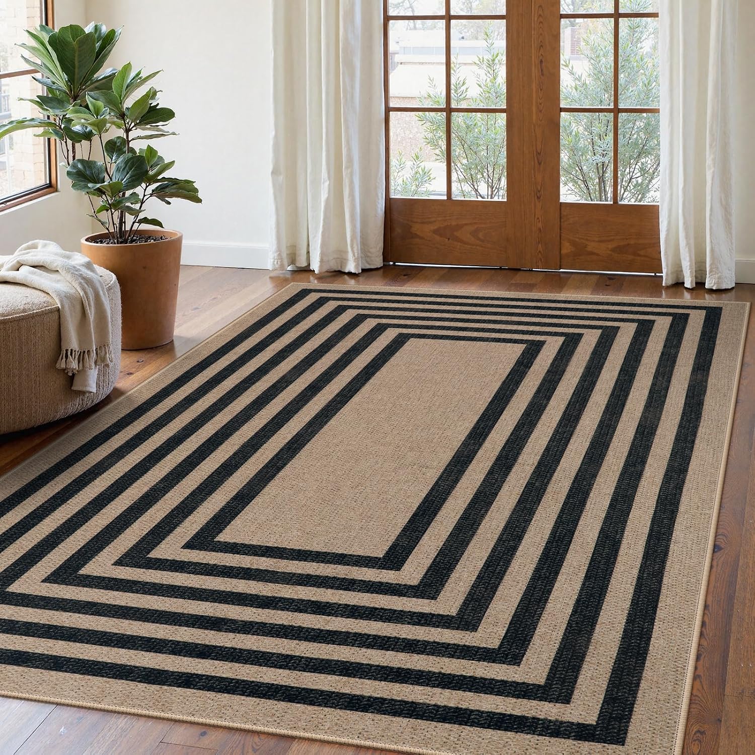 LAHOME™ Modern Rainbow Runner Rug
