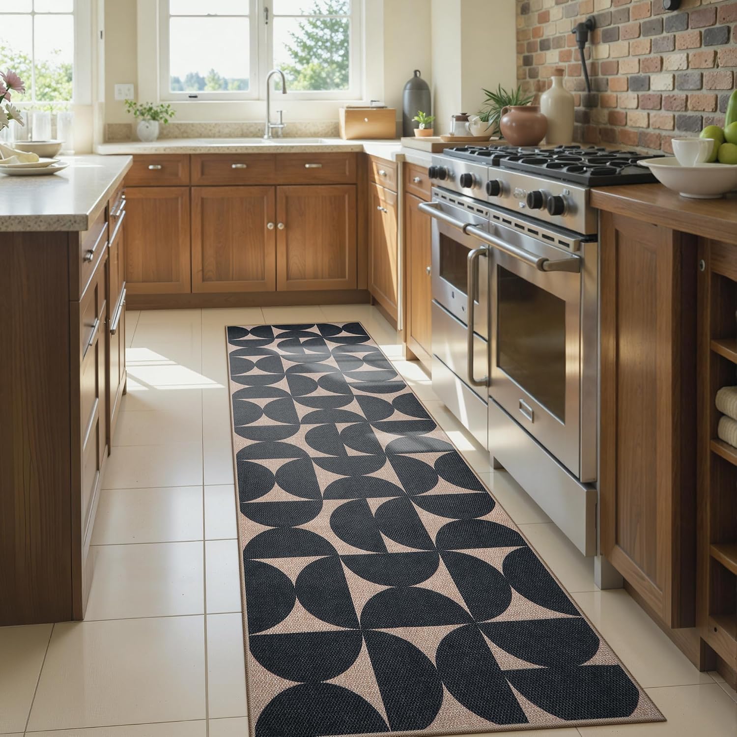 LAHOME™ Modern Rainbow Runner Rug