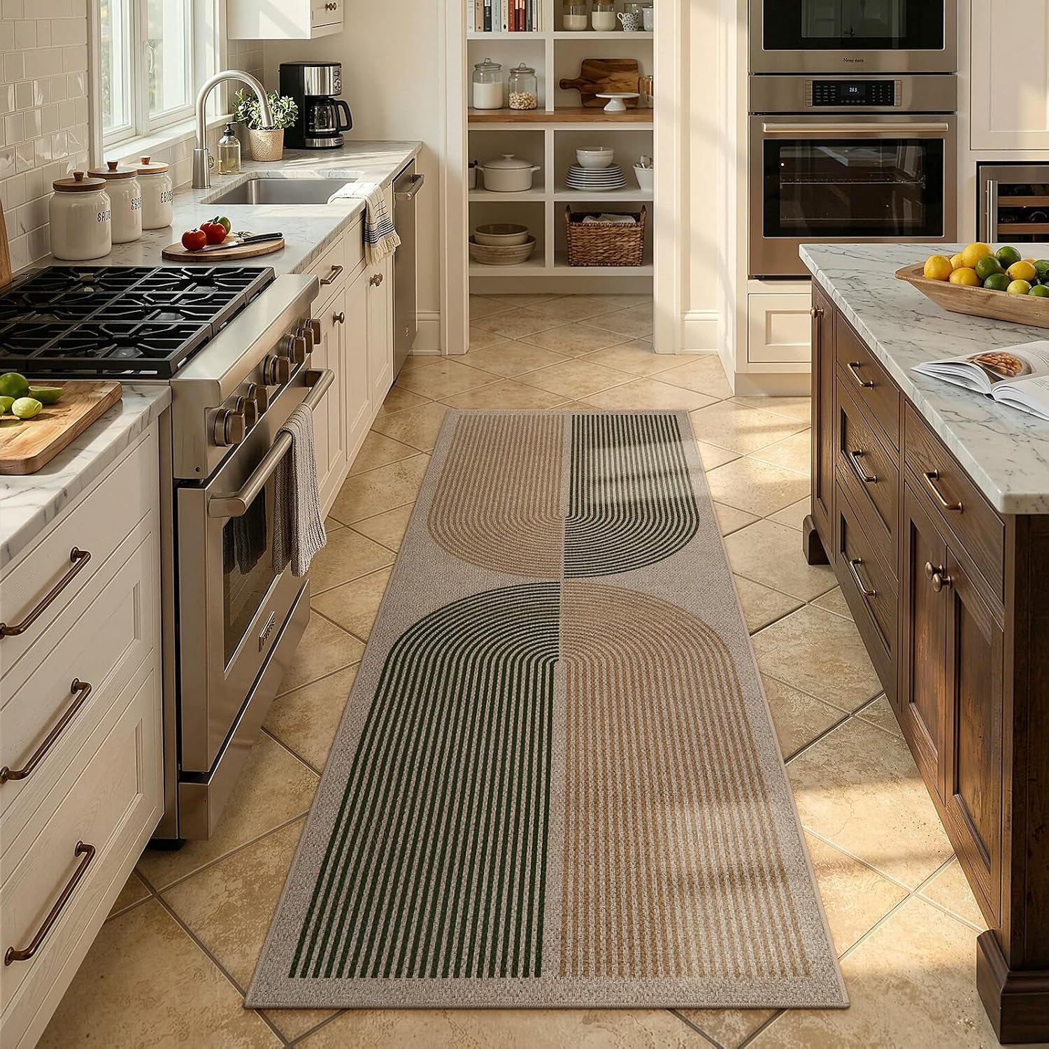 LAHOME™ Modern Rainbow Runner Rug