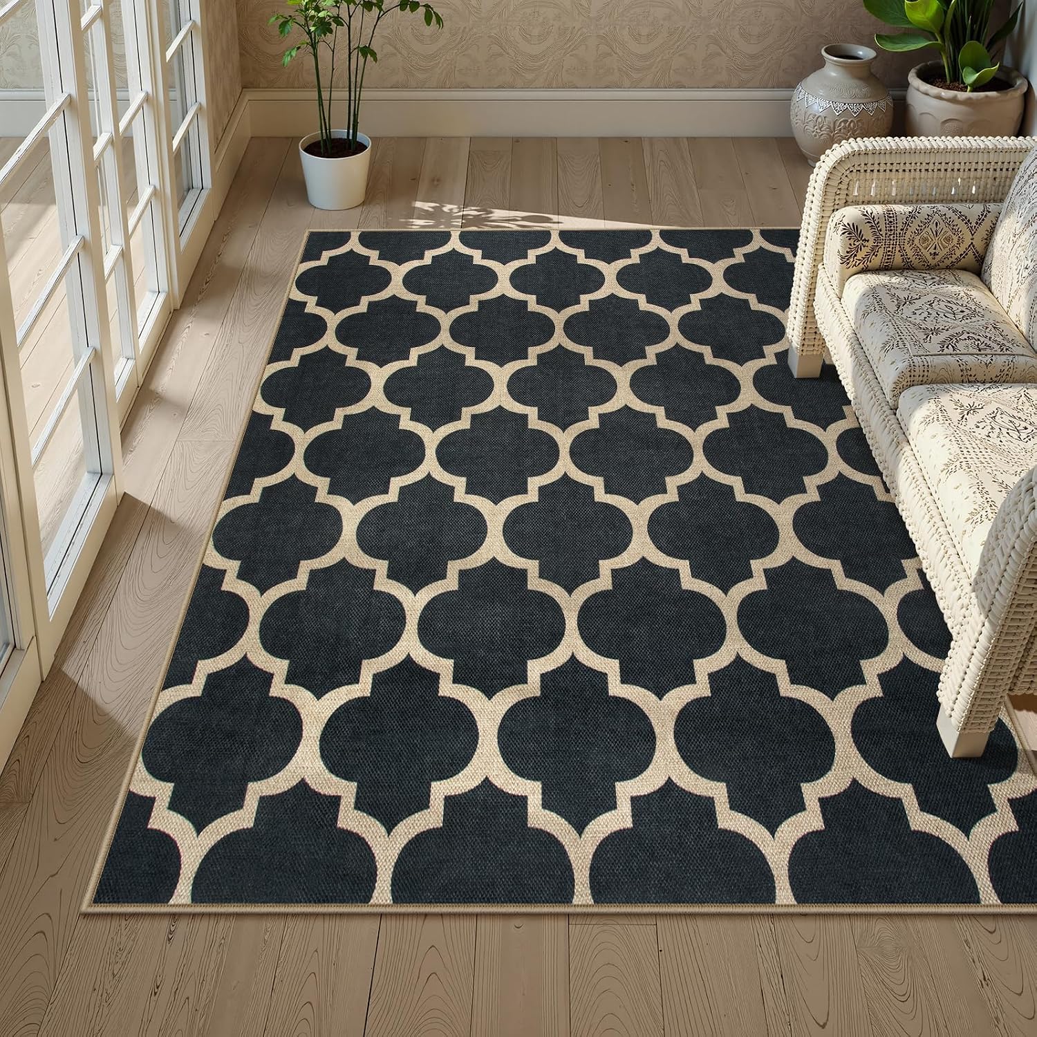 LAHOME™ Modern Rainbow Runner Rug
