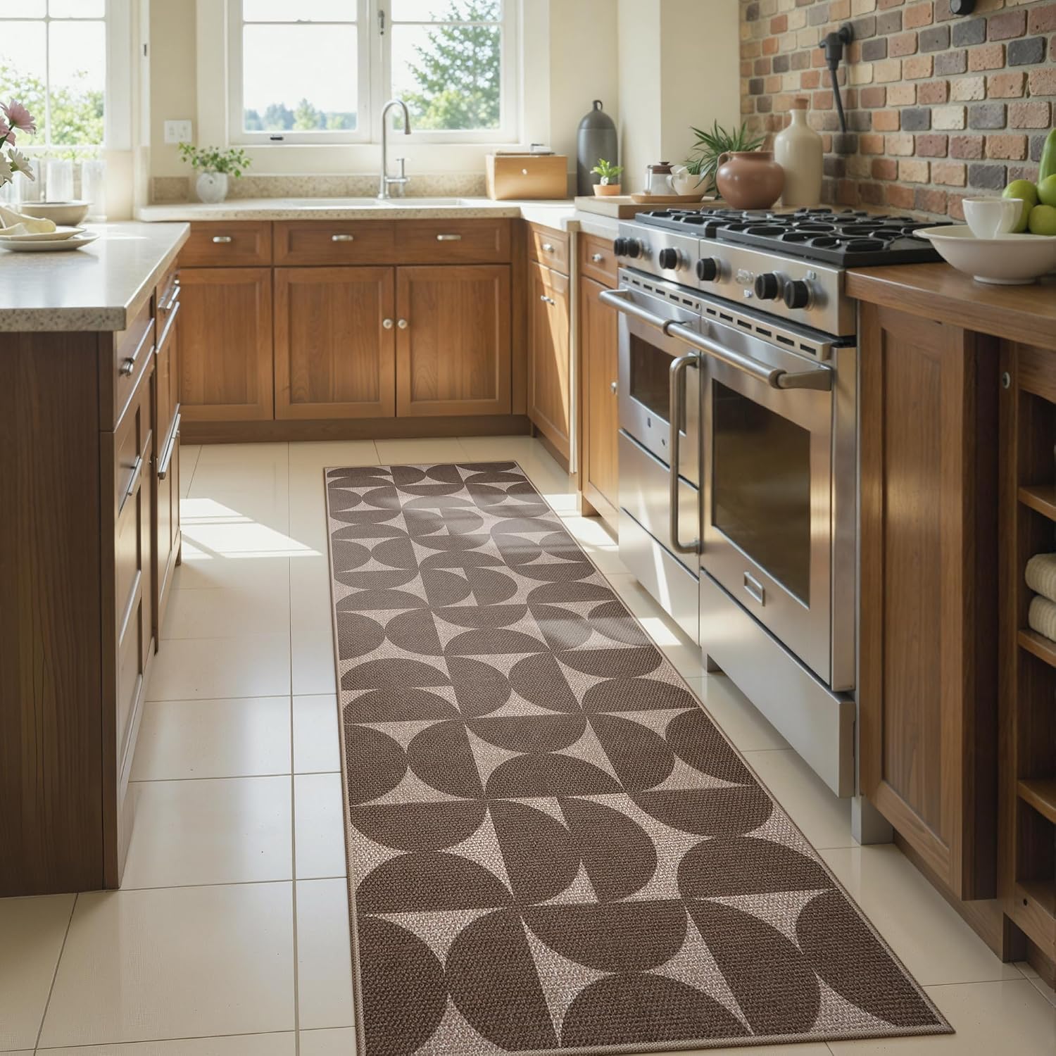 LAHOME™ Modern Rainbow Runner Rug