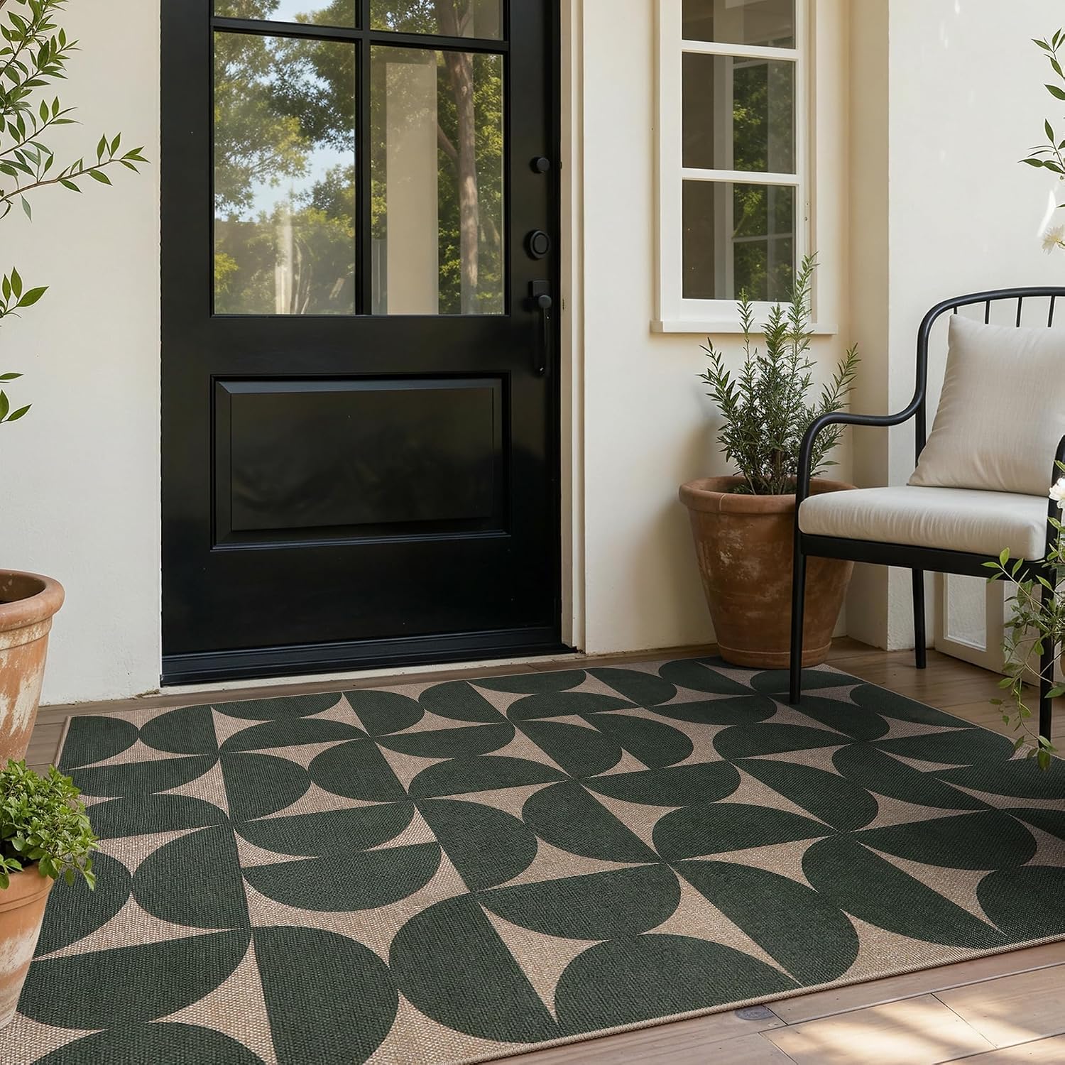 LAHOME™ Modern Rainbow Runner Rug