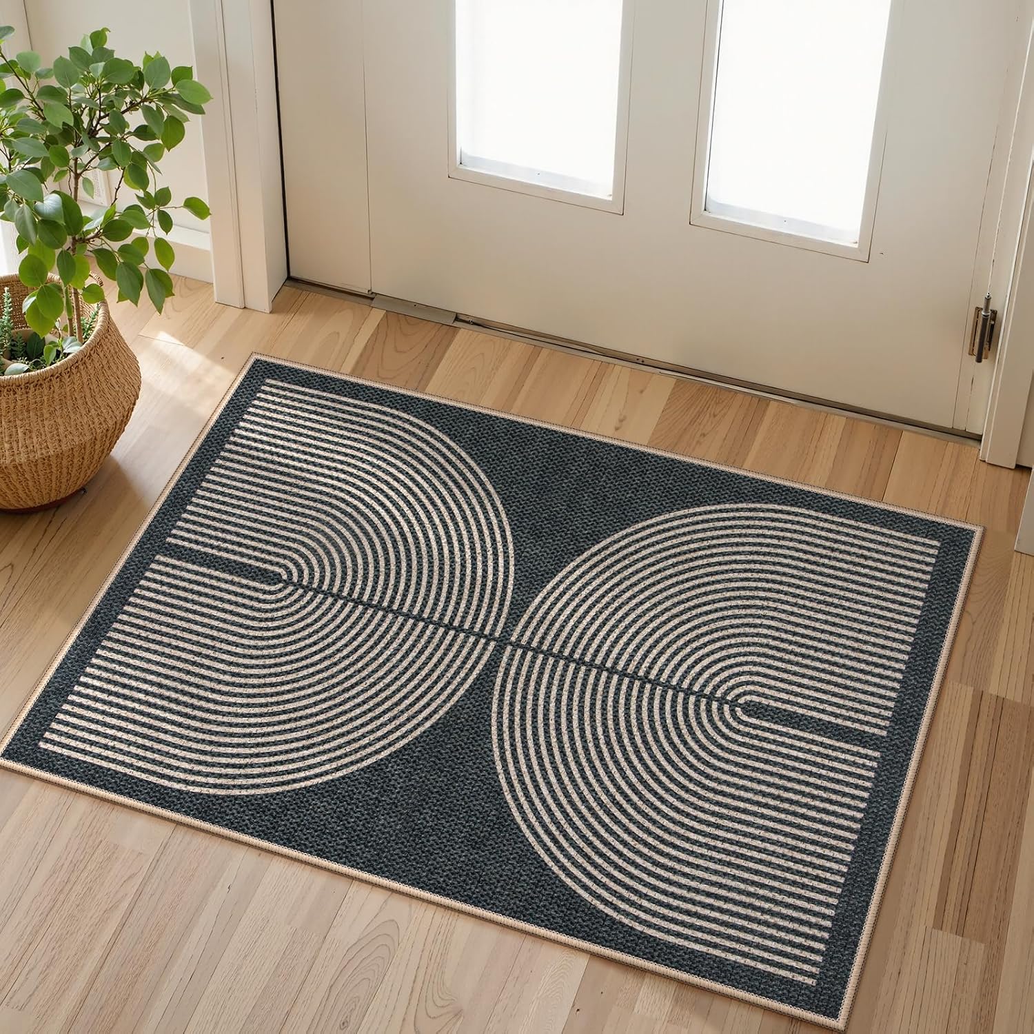 LAHOME™ Modern Rainbow Runner Rug