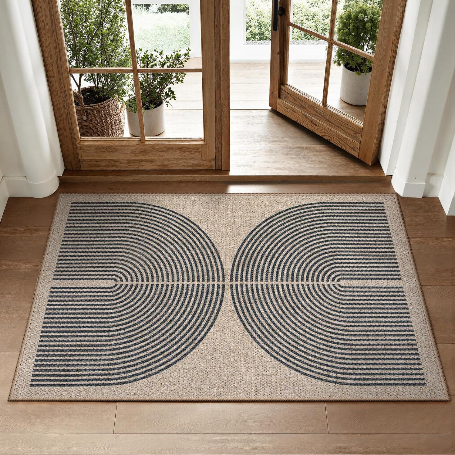 LAHOME™ Modern Rainbow Runner Rug