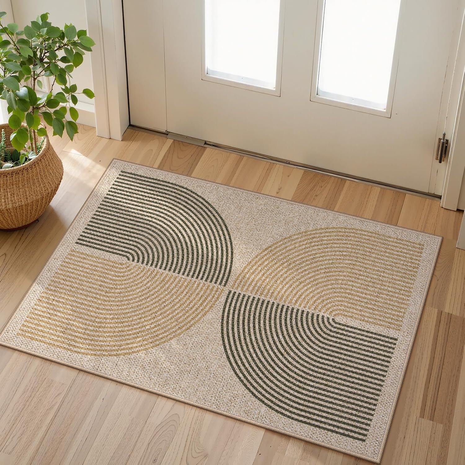 LAHOME™ Modern Rainbow Runner Rug