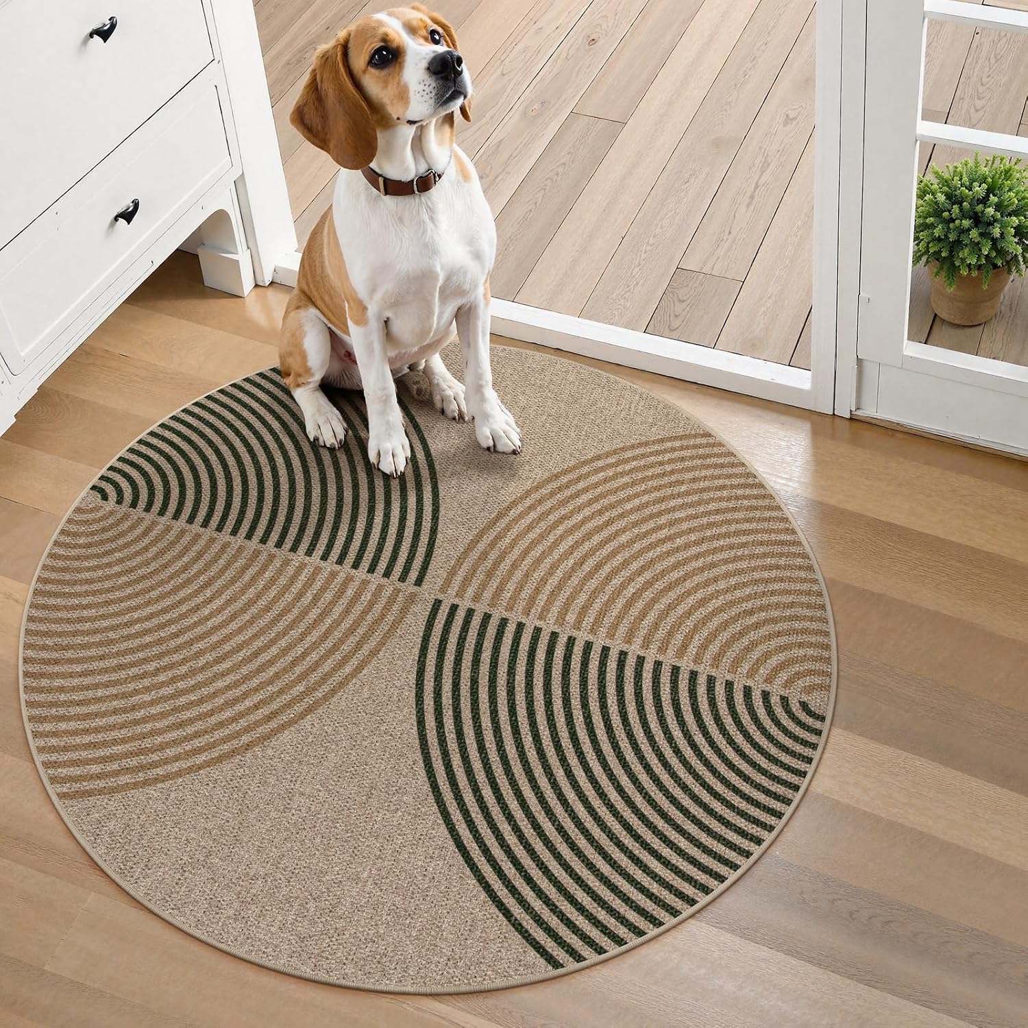LAHOME™ Modern Rainbow Runner Rug