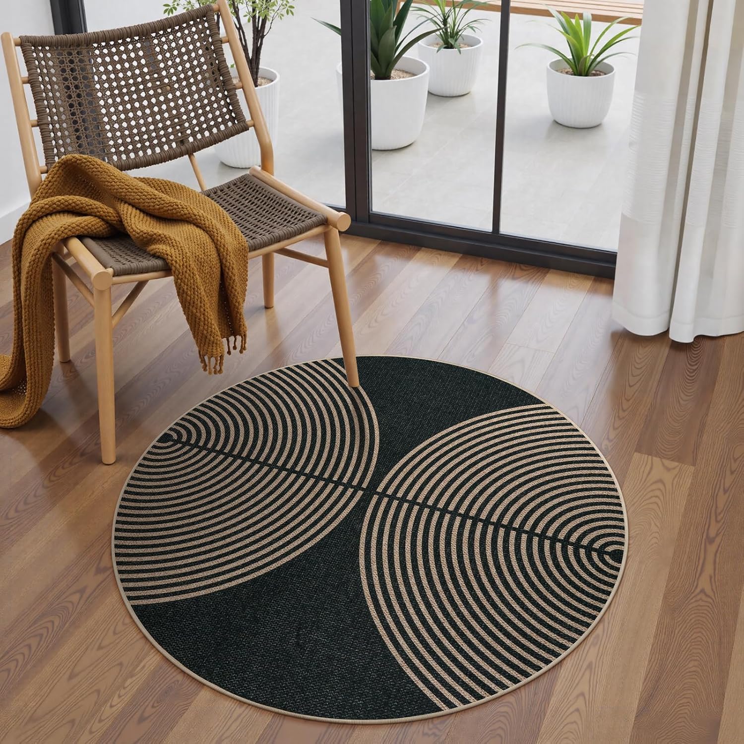 LAHOME™ Modern Rainbow Runner Rug