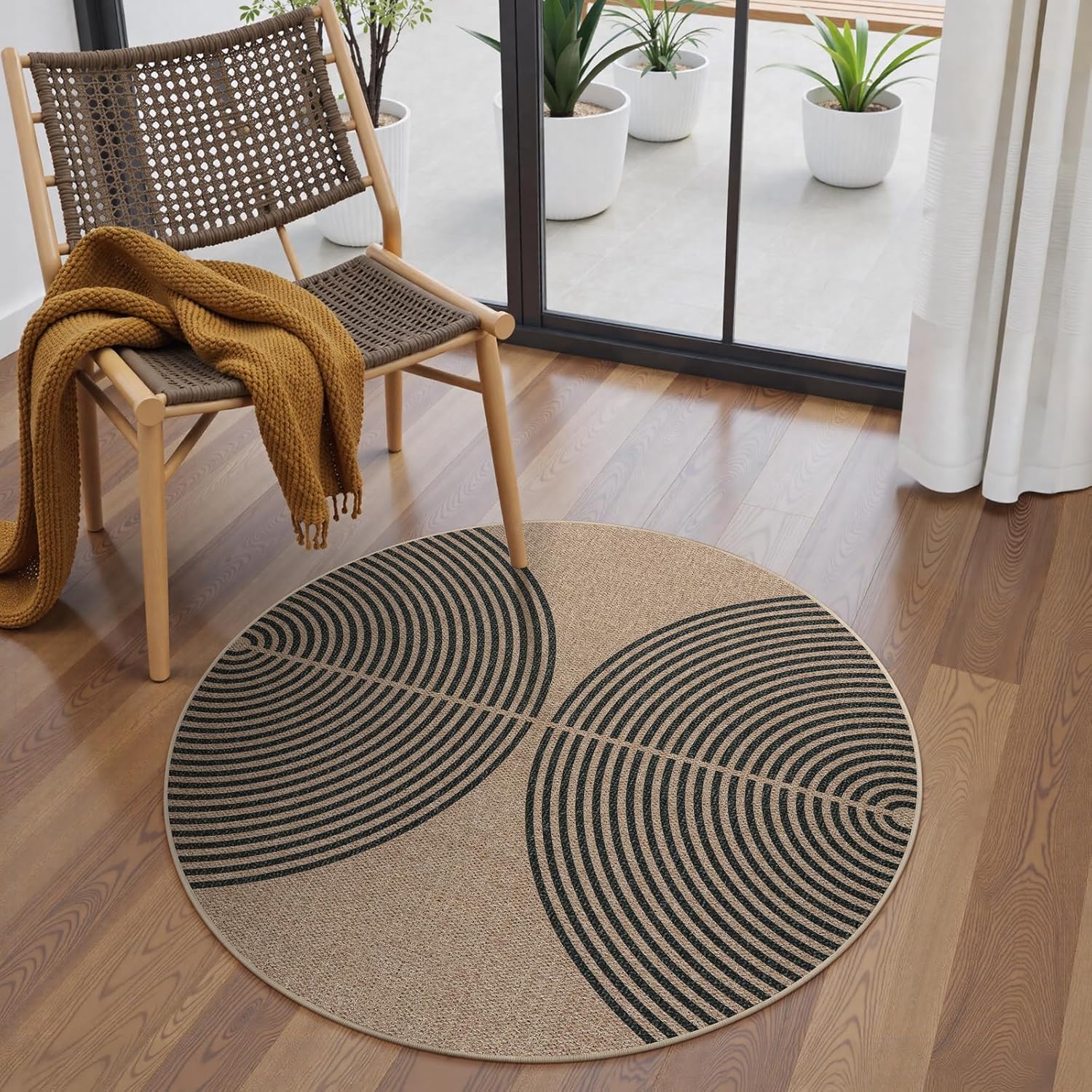 LAHOME™ Modern Rainbow Runner Rug
