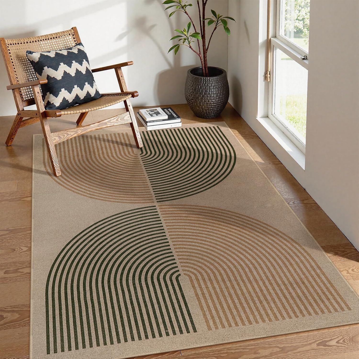 LAHOME™ Modern Rainbow Runner Rug