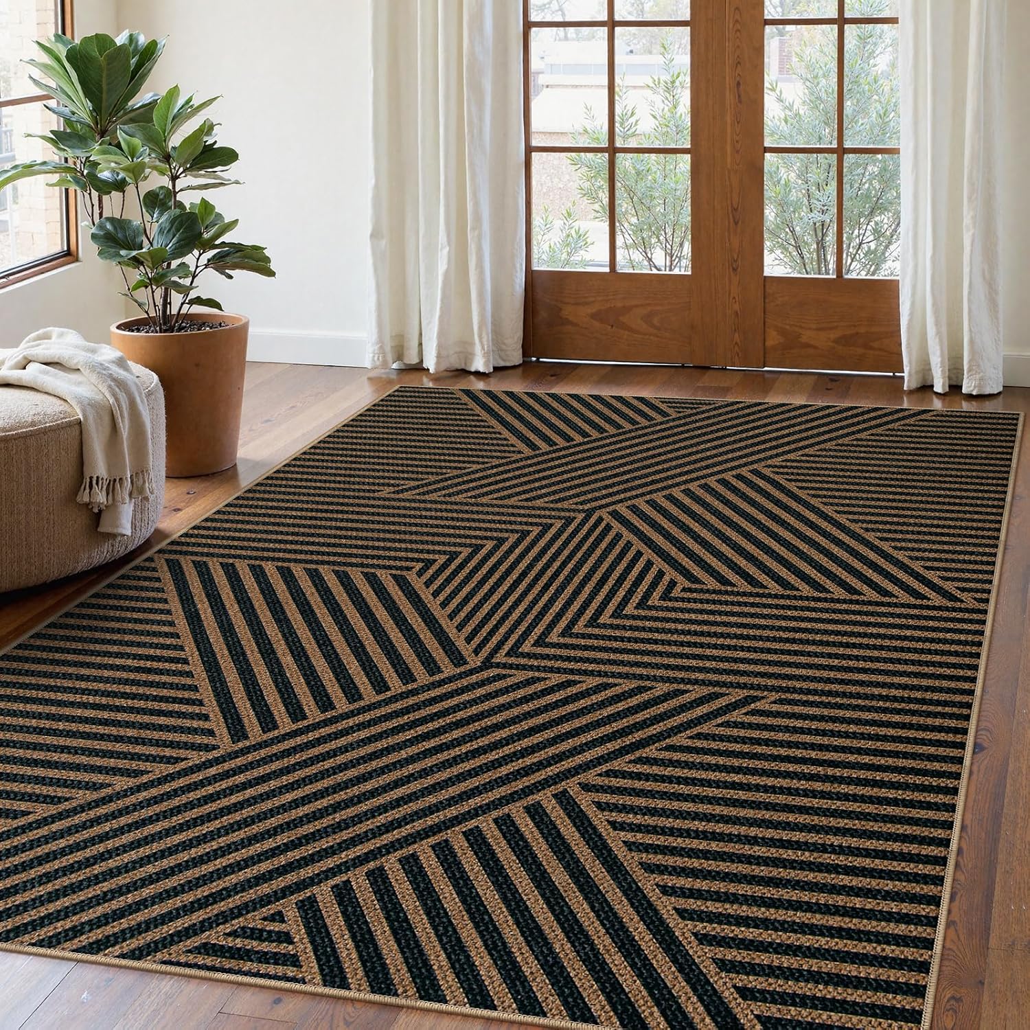 LAHOME™ Modern Rainbow Runner Rug