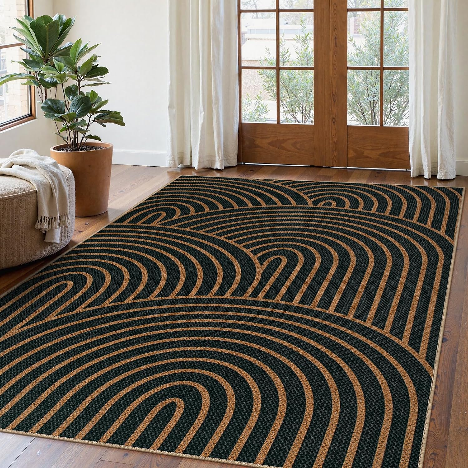LAHOME™ Modern Rainbow Runner Rug