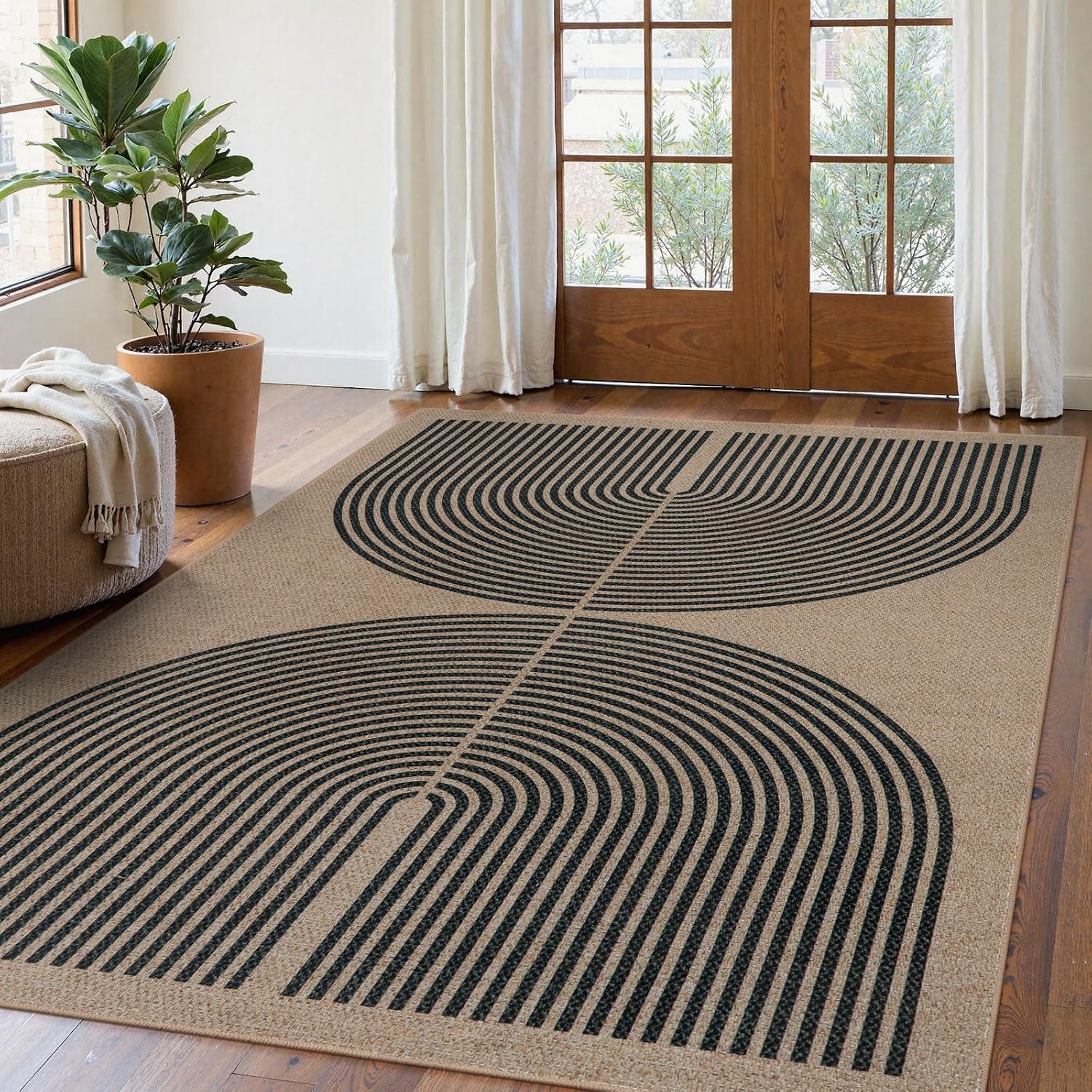 LAHOME™ Modern Rainbow Runner Rug