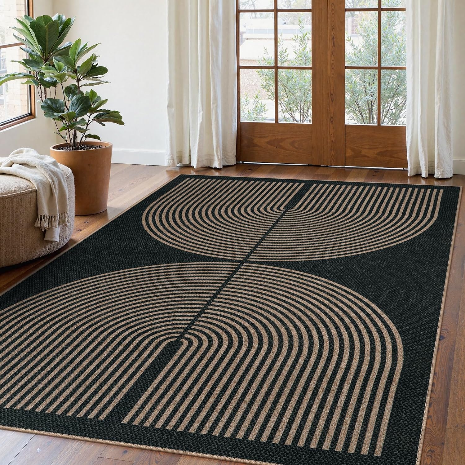 LAHOME™ Modern Rainbow Runner Rug