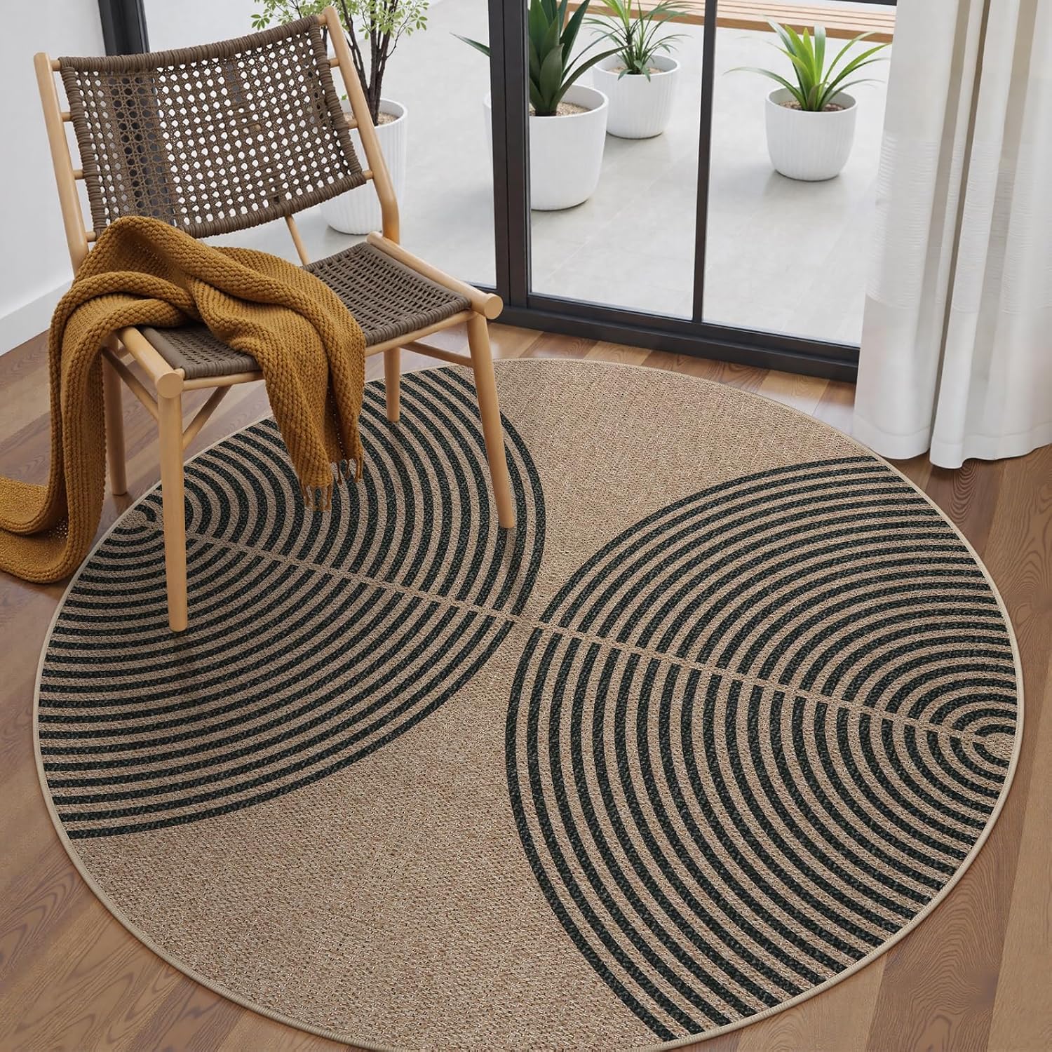 LAHOME™ Modern Rainbow Runner Rug