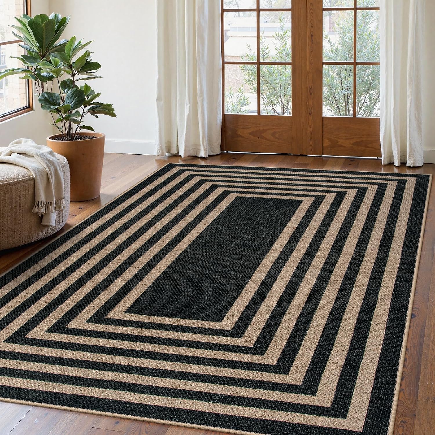 LAHOME™ Modern Rainbow Runner Rug