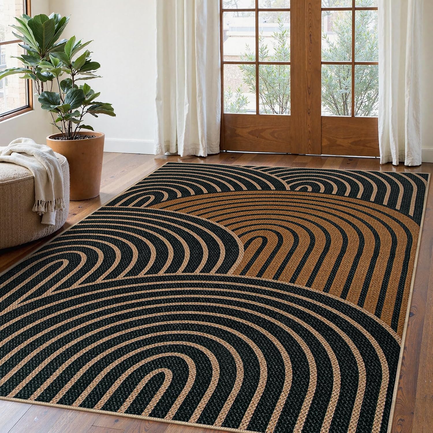 LAHOME™ Modern Rainbow Runner Rug